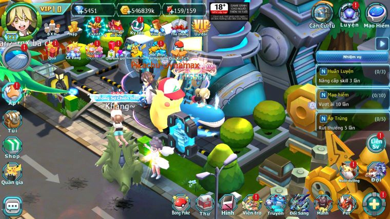 MÃ : #TTS5879 - S1469 - V10 - PIKACHU DYNAMAX RAIKOU BÁ CHỦ UNVOA TAPU KOKO BÁ CHỦ NHIỀU PET HT