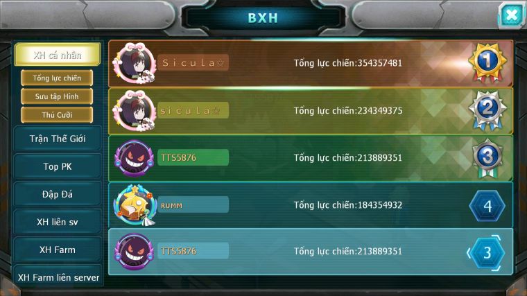 MÃ : #TTS5876 - S207 - TOP 3 - V14 - 24K KC - 4 PET CỘNG HƯỞNG NHIỀU PET BÁ CHỦ FORM TEAM CỰC CHẤT