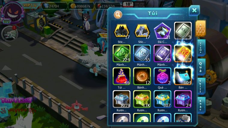 MÃ : #TTS5876 - S207 - TOP 3 - V14 - 24K KC - 4 PET CỘNG HƯỞNG NHIỀU PET BÁ CHỦ FORM TEAM CỰC CHẤT