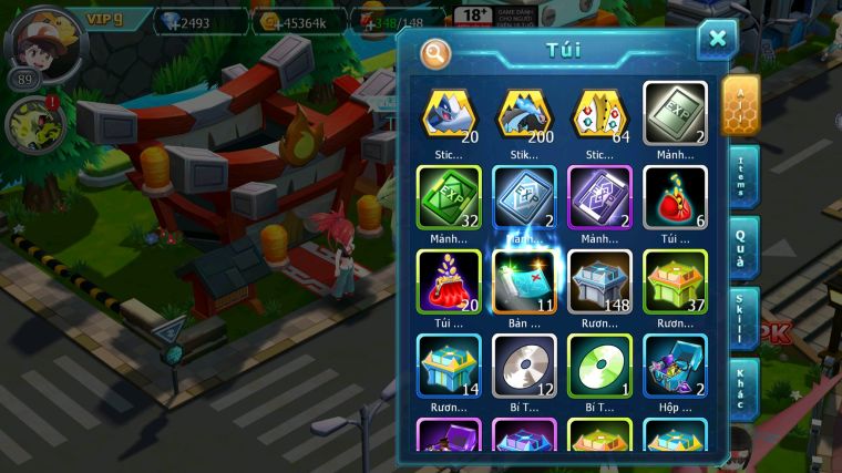 MÃ : #TTS5889 - S1810 - V9 - TOP 11 - V9 - DIANCIE BC TAPU FINI UNVOA NHIỀU PET HT