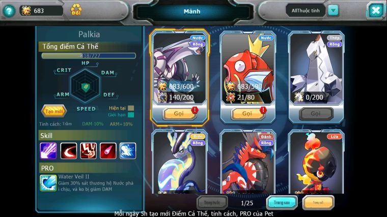 MÃ : #TTS5888 - S1148 - V5 - 10K KC - DIANCIE DYANAMX MEW GIÁP BC UNVOA HOOH QVLD QVBC