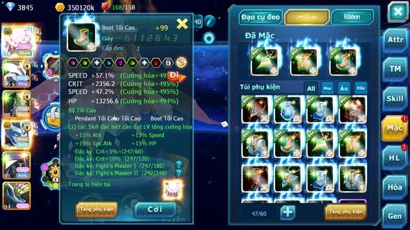 MÃ : #TTS5887 - S1640 - DIANCIE BÁ CHỦ UNVOA SAKATAKA BC RẮN BĂNG BC NHIỀU PET HT