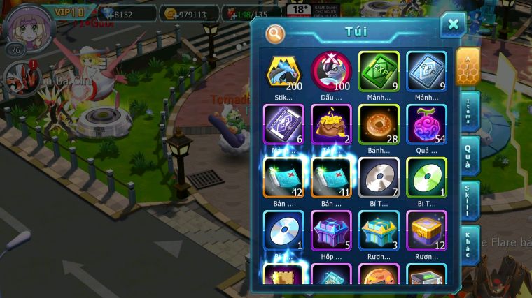 MÃ : #TTS5886 - S1814 - TOP 22 - V10 - LUGIA THẦN GIÓ RAIKOU BOSS ĐỘC ĐUA TOP NGON