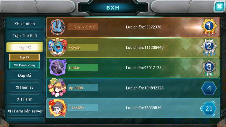 MÃ : #TTS5895 - S1347 - TOP 21 - V14 - WHITE CỘNG HƯỞNG PALKIA CỘNG HƯỞNG BLACK BC KYOGRE BC UNVOA CẶP LATI BC NHIỀU PET HT