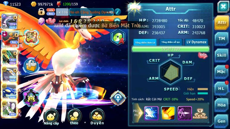 MÃ : #TTS5892 - S1162 - TOP38 - PALKIA CỘNG HƯỞNG HOOH CỘNG HƯỞNG DYNAMAX RAYQUAZA CẶP CÁ BC MEW Y CH