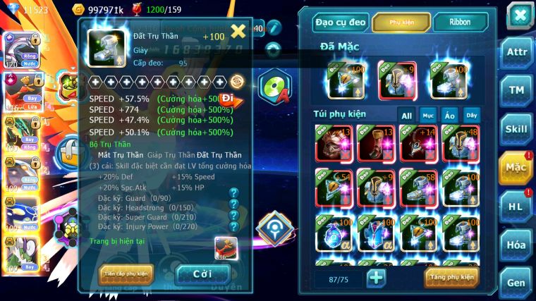 MÃ : #TTS5892 - S1162 - TOP38 - PALKIA CỘNG HƯỞNG HOOH CỘNG HƯỞNG DYNAMAX RAYQUAZA CẶP CÁ BC MEW Y CH