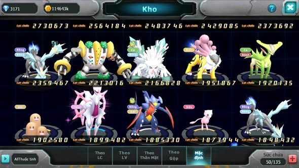MÃ : #TTS5899 - S1681 - V12 - ZYGARDE CỘNG HƯỞNG & ZEVIL GROUDON BÁN CHỦ TEAM ĐẤT