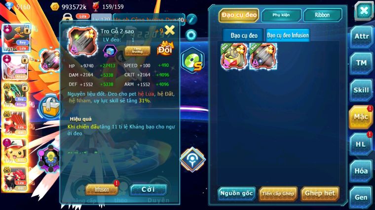 MÃ : #TTS5897 - S1245 - TOP 24 - V12 - HOOH & DIANICE CỘNG HƯỞNG DYANAMX RAYQUAZA BC PIKACHU DYANAX NHIỀU PET BÁ CHỦ