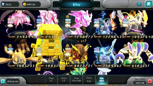 MÃ : #TTS5907 - S1353 - TOP 12 - V12 - DIANCIE & PALKIA MAX TRẠNG THÁI RẮN BĂNG UNVOA WHITE DYNAAMX NHIỀU PET HT FORM NGON