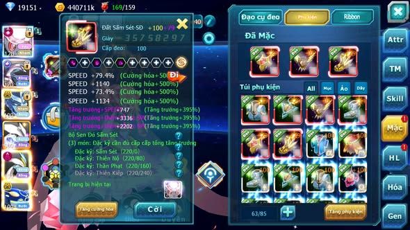 MÃ : #TTS5907 - S1353 - TOP 12 - V12 - DIANCIE & PALKIA MAX TRẠNG THÁI RẮN BĂNG UNVOA WHITE DYNAAMX NHIỀU PET HT FORM NGON