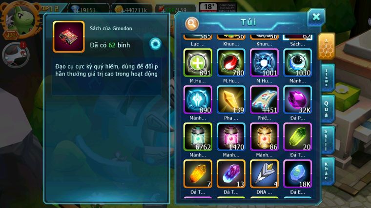 MÃ : #TTS5907 - S1353 - TOP 12 - V12 - DIANCIE & PALKIA MAX TRẠNG THÁI RẮN BĂNG UNVOA WHITE DYNAAMX NHIỀU PET HT FORM NGON