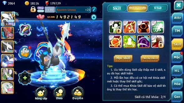 MÃ : #TTS5911 - S1834 - TOP 26 - V10 - UNVOA BTAA SÁNG THẾ LUGIA THẦN GIÓ NHIỀU PET HT