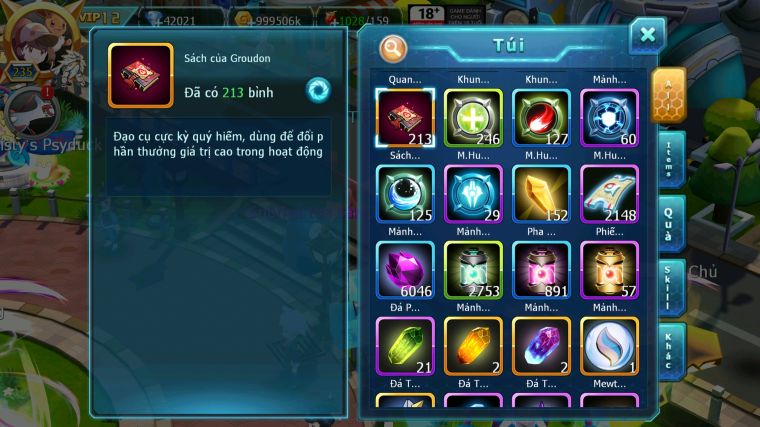 MÃ : #TTS5919 - S1351 - V12 - 42K KC - HOOH DYNAAMX DIANCIE DYNAMAX PALKIA BC UNVOA QVLD BC SAKATA BC NHIỀU PET BC HUYỀN THOẠI