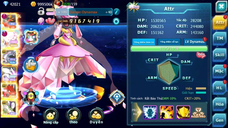 MÃ : #TTS5919 - S1351 - V12 - 42K KC - HOOH DYNAAMX DIANCIE DYNAMAX PALKIA BC UNVOA QVLD BC SAKATA BC NHIỀU PET BC HUYỀN THOẠI
