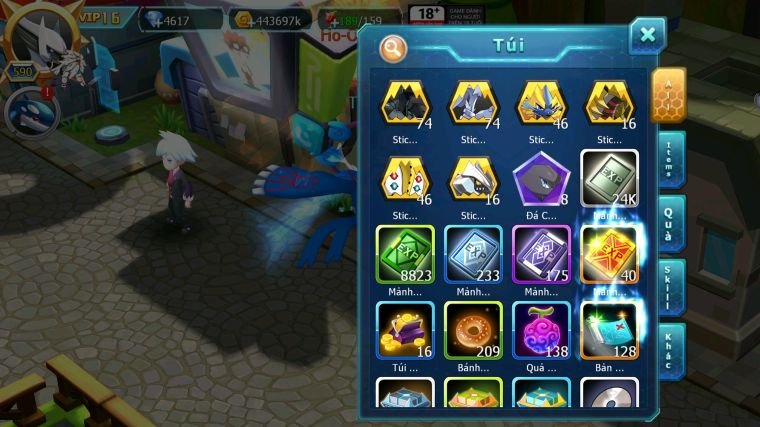 MÃ : #TTS5918 - S944 - TOP7 - V16 - CẶP KIẾM KHIÊN BÁ CHỦ + SÁNG THẾ BÁ CHỦ HOOH % WB CỘNG HƯỞNG DYNAMAX NHIỀU PET HT