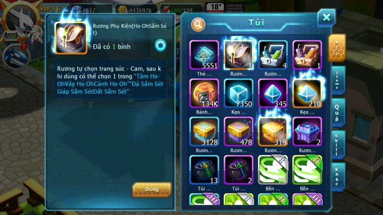 MÃ : #TTS5918 - S944 - TOP7 - V16 - CẶP KIẾM KHIÊN BÁ CHỦ + SÁNG THẾ BÁ CHỦ HOOH % WB CỘNG HƯỞNG DYNAMAX NHIỀU PET HT