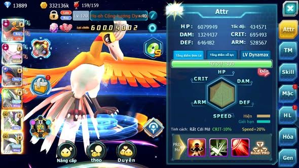 MÃ : #TTS5917 - S1069 - TOP 2 - TOP 4-5 CHAM - HOOH - DIANCIE CỘNG HƯỞNG DYANAMX YVETAL CỘNG HƯỞNG 3 TEAM FORM CỰC CHẤT BUILD KHỦNG !
