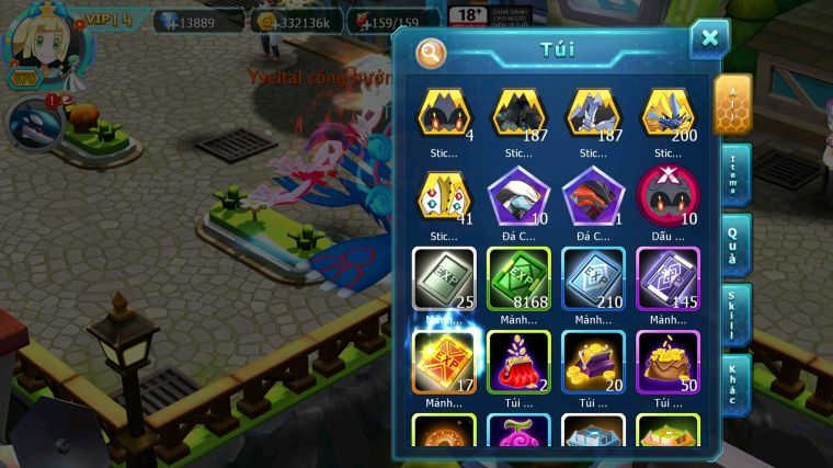MÃ : #TTS5917 - S1069 - TOP 2 - TOP 4-5 CHAM - HOOH - DIANCIE CỘNG HƯỞNG DYANAMX YVETAL CỘNG HƯỞNG 3 TEAM FORM CỰC CHẤT BUILD KHỦNG !