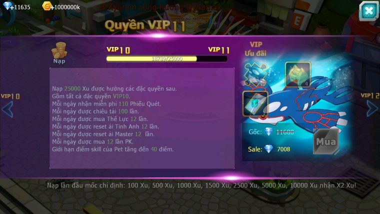 MÃ : #TTS5924 - S1445 - TOP 41 - V10 - Hooh & Black cộng hưởng dynamax thần gió bá chủ cặp lati bá chủ nhiều pet huyền thoại