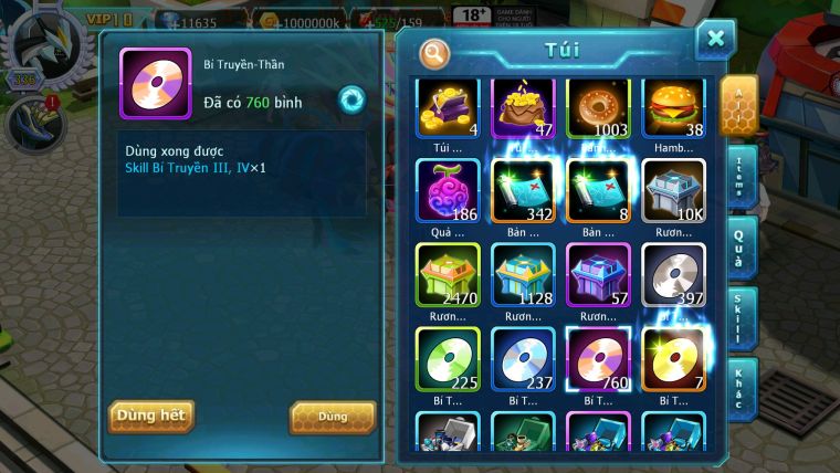 MÃ : #TTS5924 - S1445 - TOP 41 - V10 - Hooh & Black cộng hưởng dynamax thần gió bá chủ cặp lati bá chủ nhiều pet huyền thoại
