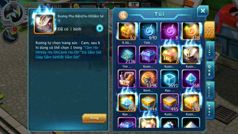 MÃ : #TTS5924 - S1445 - TOP 41 - V10 - Hooh & Black cộng hưởng dynamax thần gió bá chủ cặp lati bá chủ nhiều pet huyền thoại