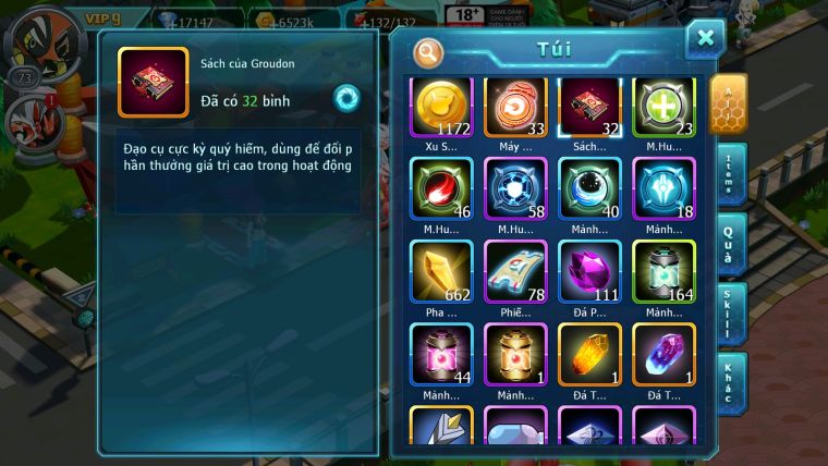 MÃ : #TTS5930 - S1872 - TOP 15 - V9 - Tapu koko bá chủ Zflare raikou rắn băng đua top ngon