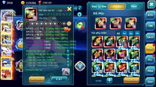 Mã : #TTS5937 - S1700 - TOP 29 - V12 - Palkia cộng hưởng full ss unvoa wb bá chủ kyogre bá chủ qvld bc cặp lati bc