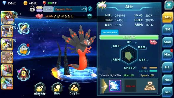 Mã : #TTS5943 - S1868 - V4 - 15K KC - Top 40 - Zfalre amdlo raikou nhiều pet ht