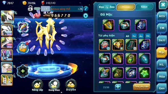 Mã : #TTS5942 - S1794 - Top42 - Sáng thế Unvoa lati nhiều pet huyền thoại