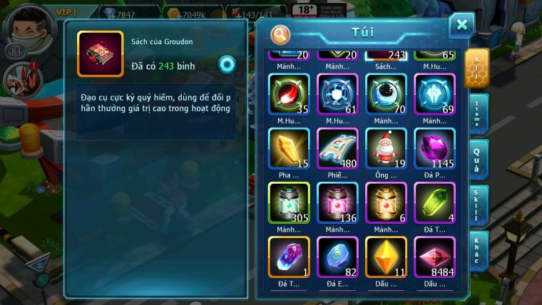 Mã : #TTS5942 - S1794 - Top42 - Sáng thế Unvoa lati nhiều pet huyền thoại