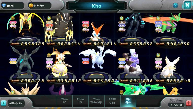 Mã : #TTS5950 - S38 - Top 3 All - V14 - White Black Hooh cộng hưởng dyanamx Giratina bá chủ yvetal cặp wb siêu khủng