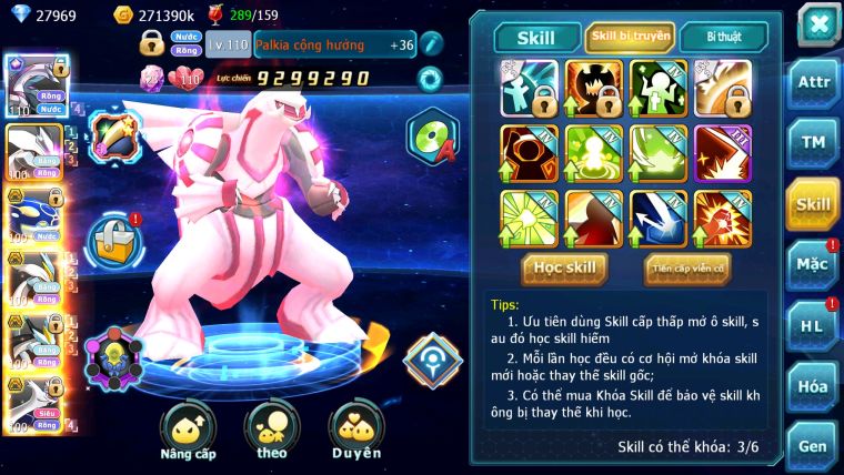 Mã : #TTS5949 - S1710 - Top48 - V12 750 Sách Palkia cộng hưởng Unvoa wb bá chủ kyogre bc cặp lati bc