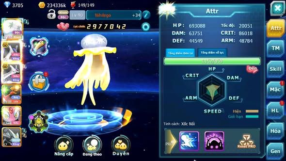 Mã : #TTS5955 - S1826 - Top 9 -  528 Sách Nihilego cặp lati bá chủ hooh mes