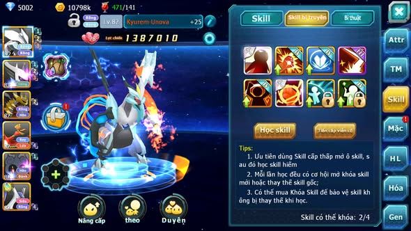 Mã : #TTS5954 - S1840 - Top 26 - v11 - Unvoa sáng thế giratina hooh mashadow cặp lati drak ho-oh