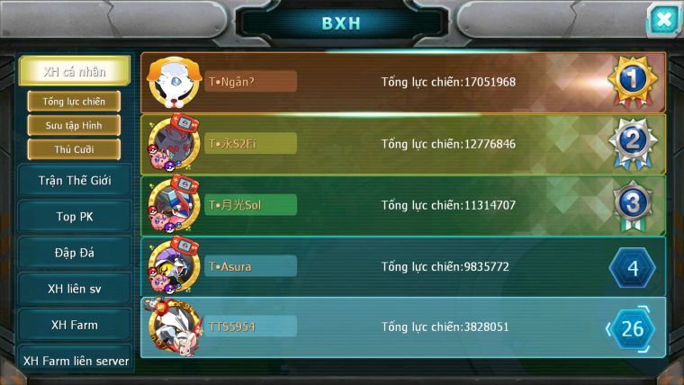 Mã : #TTS5954 - S1840 - Top 26 - v11 - Unvoa sáng thế giratina hooh mashadow cặp lati drak ho-oh