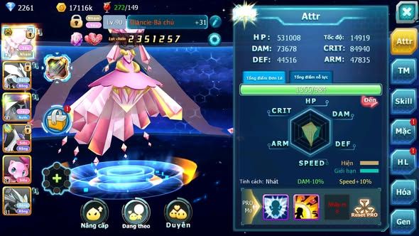 Mã : #TTS5951 - S1821 - Top11 - 300 sách Diancie bá chủ unvoa tapu fini nhiều pet ht