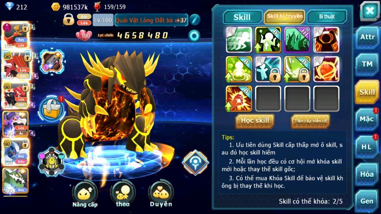 Mã : #TTS5960 - S1375 - V12 - Ho-oh quái vật lòng đất bá chủ groudon bá chủ drak hooh lugia bá chủ