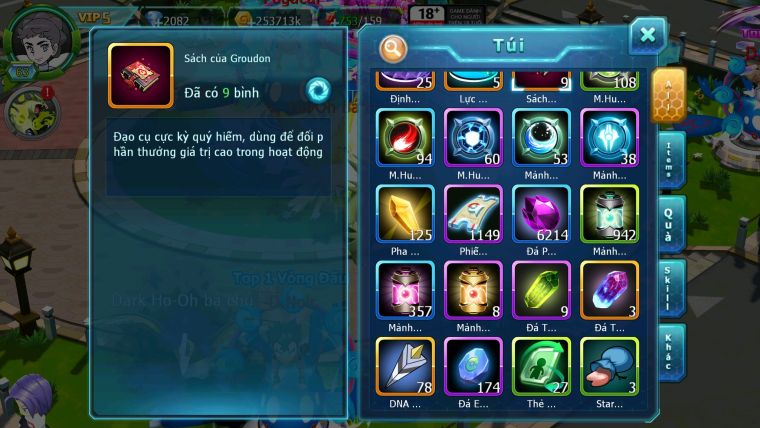 Mã : #TTS5958 - S1716 - V5 - Ho-oh bá chủ qvld bc unvoa cặp lati bá chủ nhiều pet ht