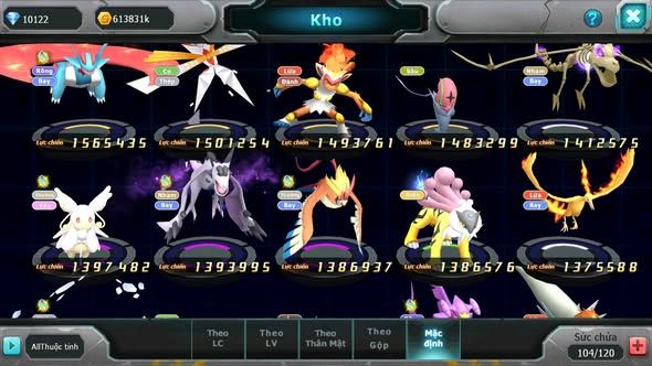 Mã : #TTS5957 - S1255 - V11 - 10K kc - Hooh dynamax lugia bá chủ thần gió bá chủ cặp lati bá chủ qvld bá chủ