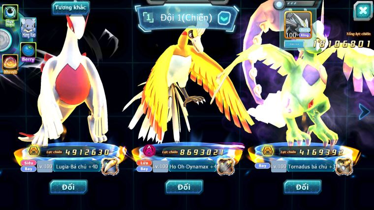 Mã : #TTS5957 - S1255 - V11 - 10K kc - Hooh dynamax lugia bá chủ thần gió bá chủ cặp lati bá chủ qvld bá chủ