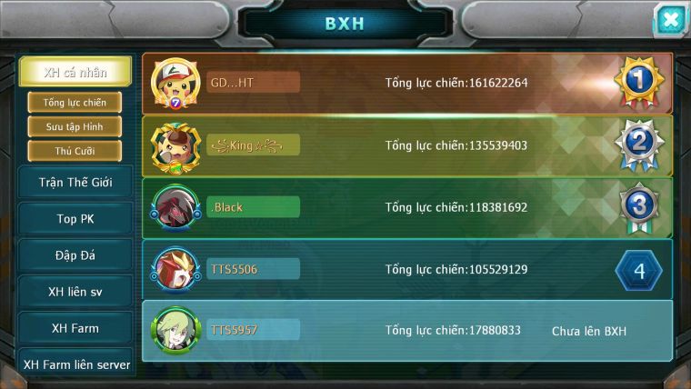 Mã : #TTS5957 - S1255 - V11 - 10K kc - Hooh dynamax lugia bá chủ thần gió bá chủ cặp lati bá chủ qvld bá chủ