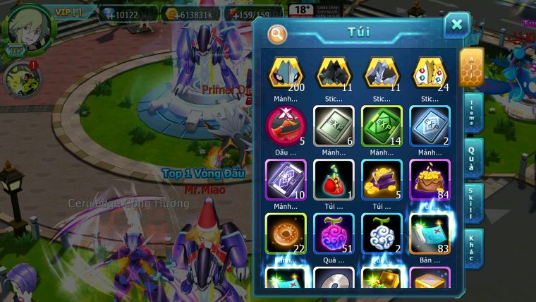 Mã : #TTS5957 - S1255 - V11 - 10K kc - Hooh dynamax lugia bá chủ thần gió bá chủ cặp lati bá chủ qvld bá chủ