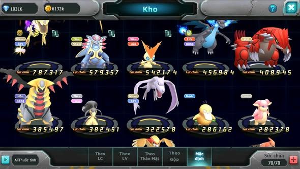 Mã : #TTS5965 - S1732 - 10K KC - RỒNG XƯƠNG BÁ CHỦ AMDLO VICTINI GROUDON