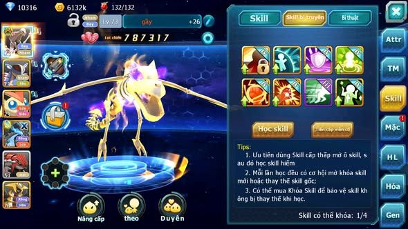 Mã : #TTS5965 - S1732 - 10K KC - RỒNG XƯƠNG BÁ CHỦ AMDLO VICTINI GROUDON