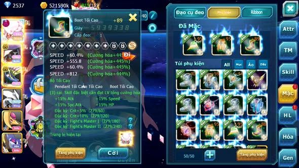 Mã : #TTS5962 - S1680 - V9 - Diancie dyanamx tapu fini bc xerm bc unvoa zevil nhiều pet ht