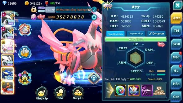 Mã : #TTS5969 - S1288 - Top12 - V14 - White Black cộng hưởng dyanamx Diancie bá chủ unvoa kyogre hooh rắn băng qvld