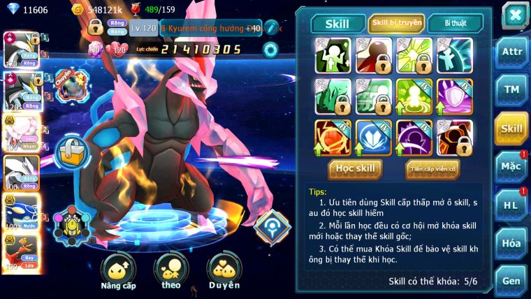 Mã : #TTS5969 - S1288 - Top12 - V14 - White Black cộng hưởng dyanamx Diancie bá chủ unvoa kyogre hooh rắn băng qvld