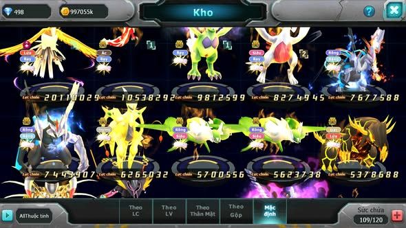 Mã : #TTS5967 - S1464 - V13 - TOP 40 - Hooh dynaamx yvetal bá chủ thần gió bc lugia bc unvoa blakc bc cặp lati nhiều pet ht