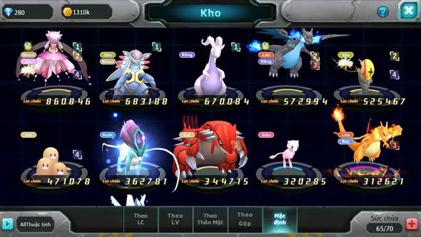 Mã : #TTS5966 - S1861 -Top32 - V5 - Diancie amdlo goodra groudon