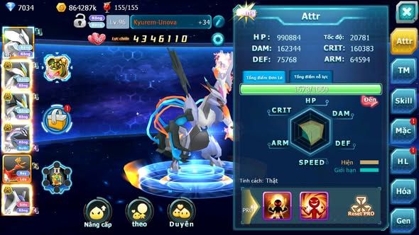 Mã : #TTS5975 - S1713 - V7 - UNVOA WB BÁ CHỦ PALKIA BÁ CHỦ CẶP LATI BÁ CHỦ